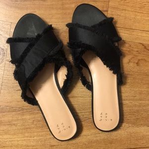 A New Day - Black Slides - Size 10